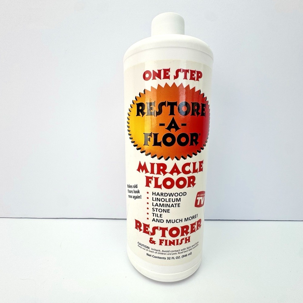 Restore-A-Floor Floor Restore shine Finish Wood linoleum stone tile floors New
